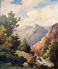 Robert Wood Limpia Creek, West Texas painting
